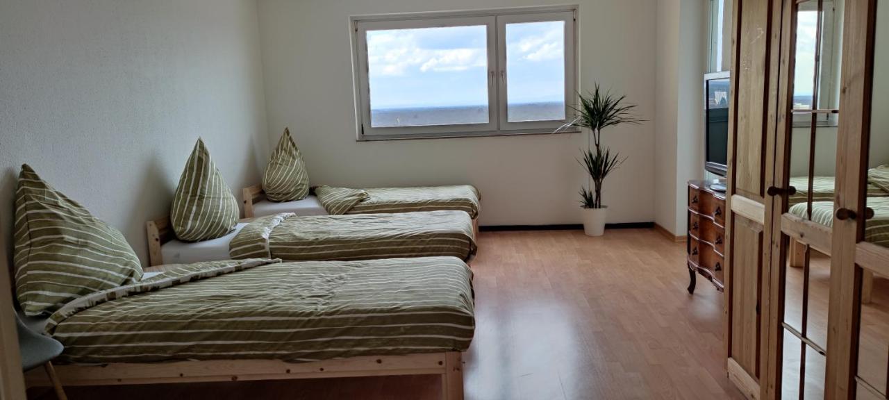 Skyline-Aussicht Und Fantastische Sonnenuntergaenge Apartment Langen  Bagian luar foto