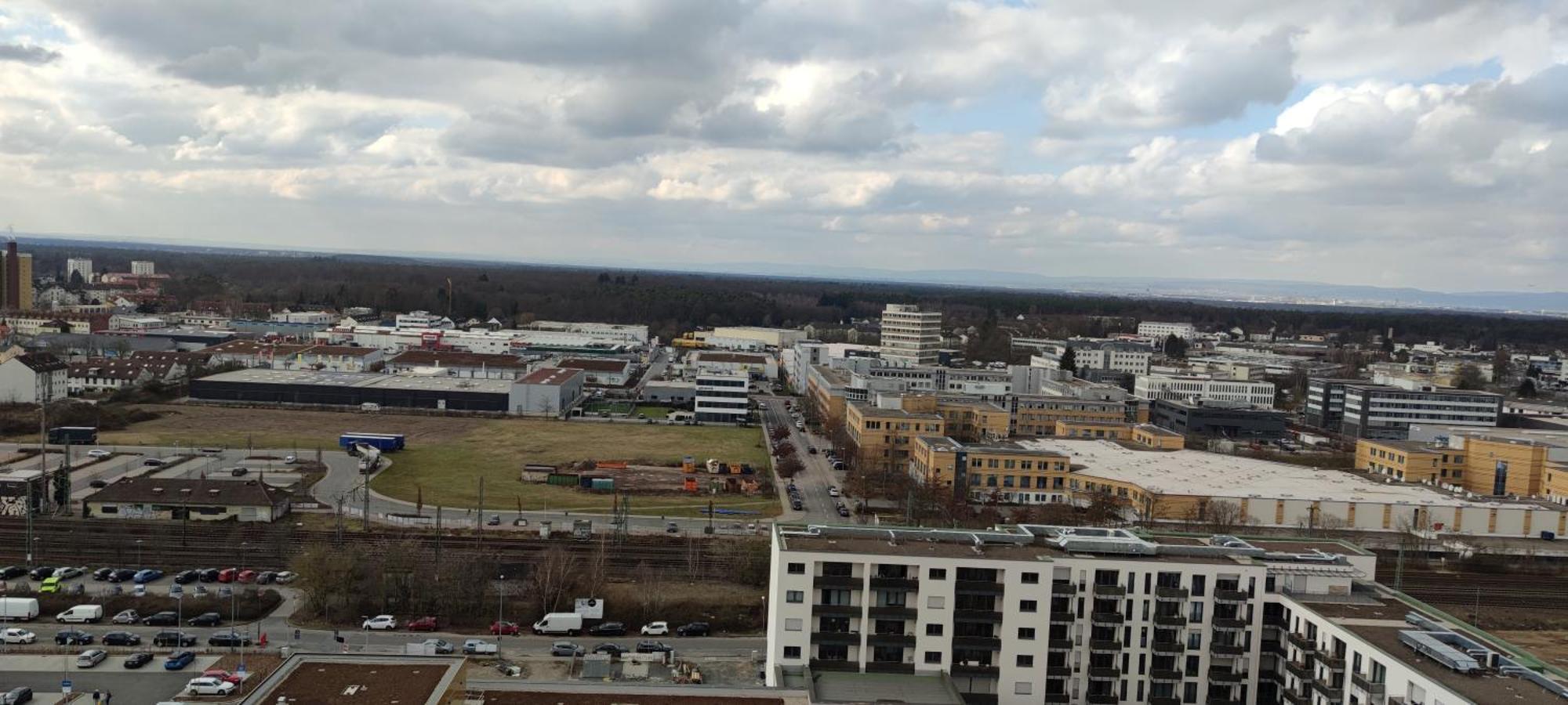 Skyline-Aussicht Und Fantastische Sonnenuntergaenge Apartment Langen  Bagian luar foto